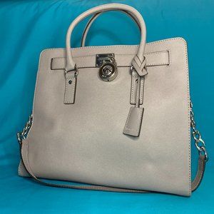 Michael Kors HAMILTON NORTH SOUTH LEATHER TOTE